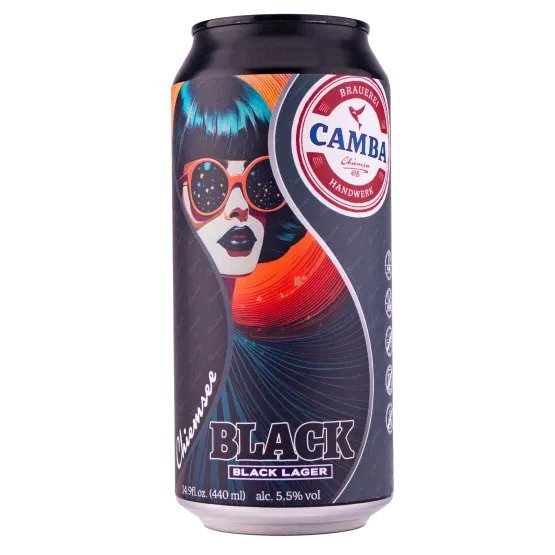 Chiemsee Black – Camba 5,6% 0,44l Dose