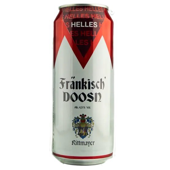 Fränkisch Doosn – Brauerei Rittmayer 4,9% 0,5l Dose