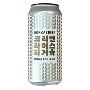 Korean Rice Lager – Dokkaebier 5,1% 0,44l Dose