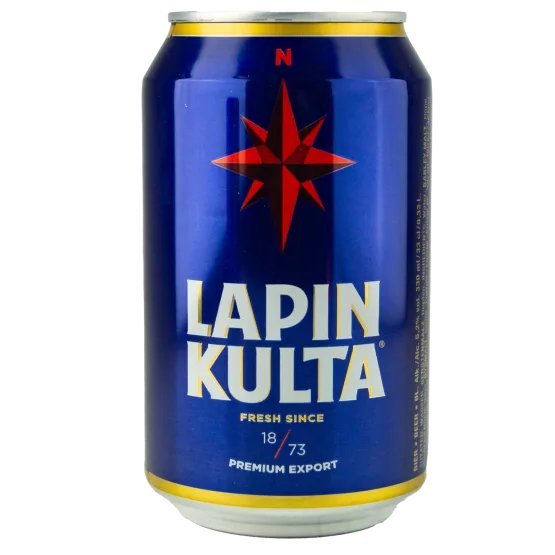 Export – Lapin Kulta 5,2% 0,33l Dose