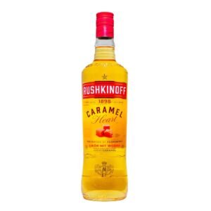 Rushkinoff Vodka & Caramel Likör 18% 1l