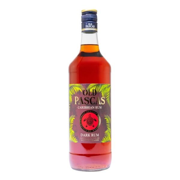 Old Pascas Ron Negro Dark Rum 37,5% 1l