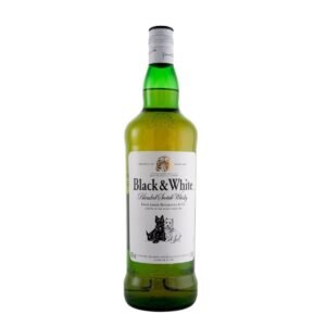 Black & White Blended Scotch Whisky 40% 1l