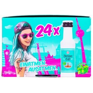 Paket [24 x] Berliner Luft Pfefferminzlikör 18 18% 0,48l