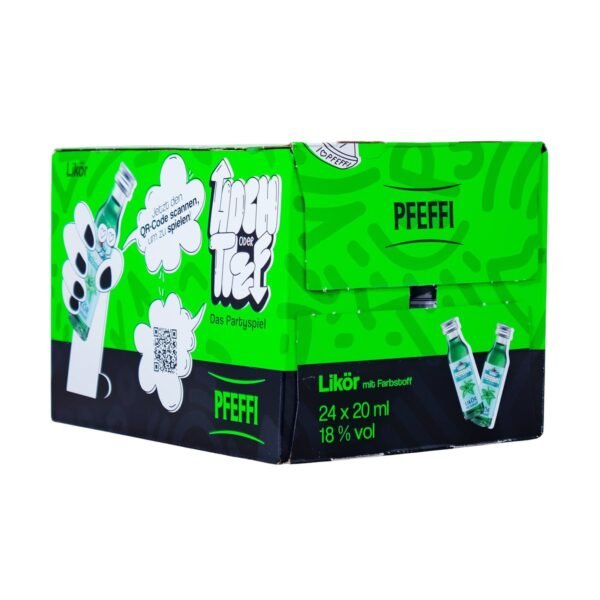 Paket [24 x] Nordbrand Pfeffi Pfefferminz-Likör 18% 0,48l