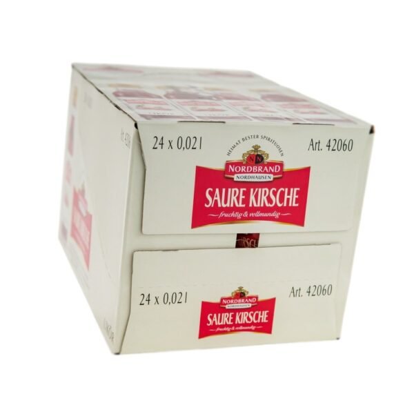 Paket [24 x] Nordbrand Saure Kirsche 16% 0,48l