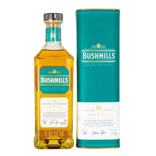Bushmills 10 Jahre Single Malt Irish Whiskey 40% 0,7l