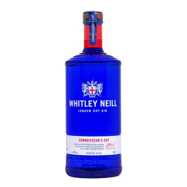 Whitley Neill Connaisseur's Cut London Dry Gin 47% 1l
