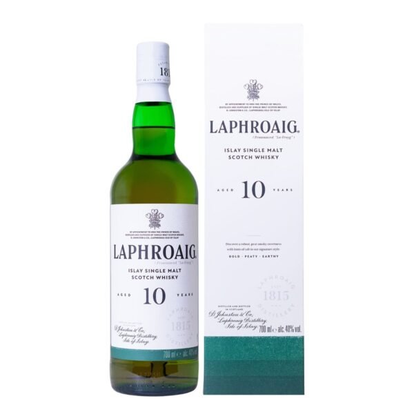 Laphroaig 10 Jahre Islay Single Malt Scotch Whisky 40% 0,7l