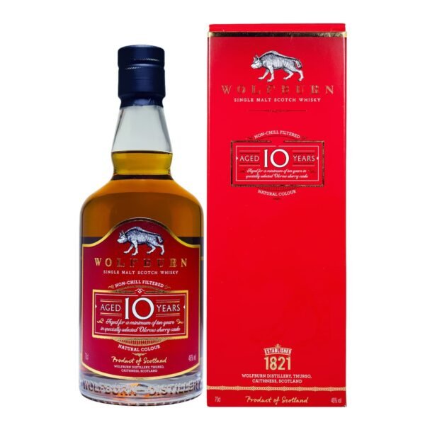 Wolfburn Oloroso Sherry Casks 10 Jahre Whisky 46% 0,7l