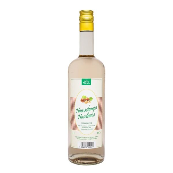 Alte Mühle Hausschnaps Haselnuss 34% 1l