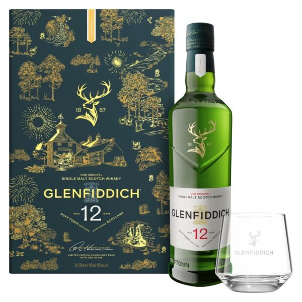 Glenfiddich 12 Jahre inkl. Tumbler 40% 0,7l