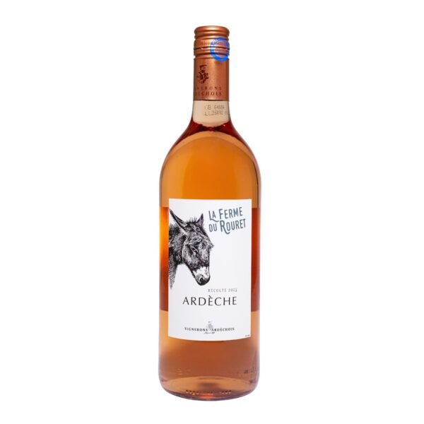 Vignerons Ardéchois La Ferme Du Rouret Rosé 12,5% 1l
