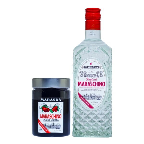 Bundle: Maraschino Zadarski Maraska Kirsche + Maraska Maraschino Kirschen 32% 0,7l