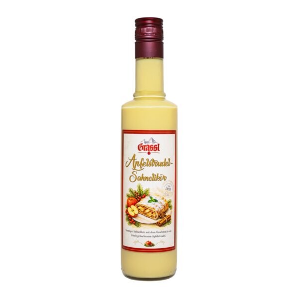 Grassl Apfelstrudel-Sahnelikör 17% 0,5l