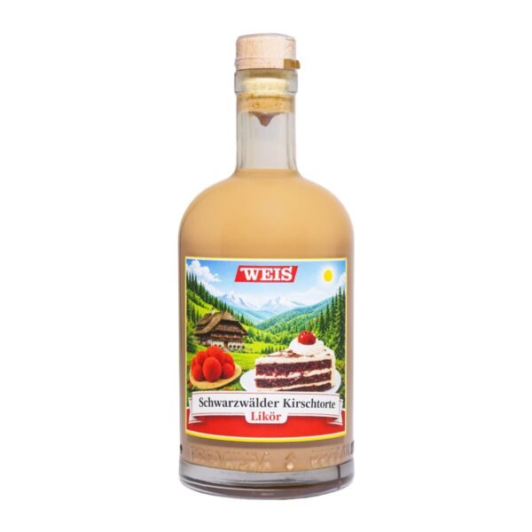 Weis Schwarzwälder Kirschtorte Sahnelikör 17% 0,5l
