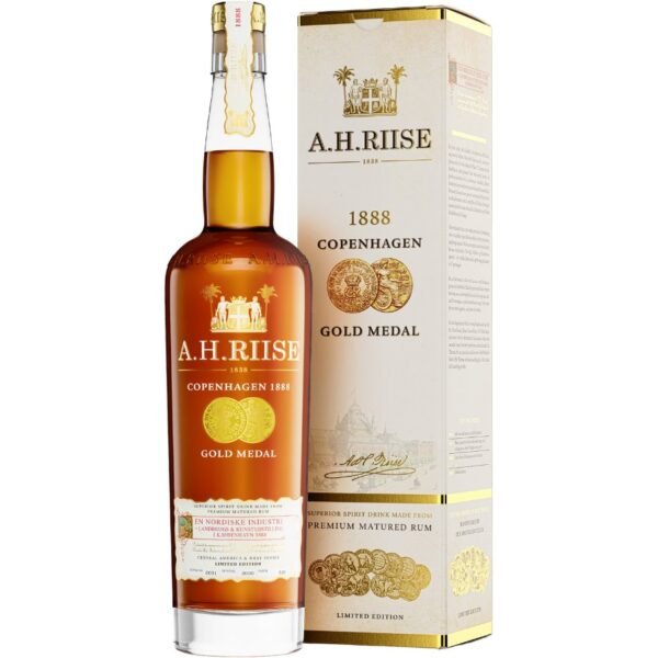 A.H. Riise (Old St. Croix) 1888 Copenhagen XO (Rum-Basis) 40% 0,7l
