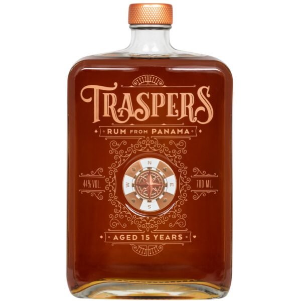Traspers Rum 15 Jahre 44% 0,7l