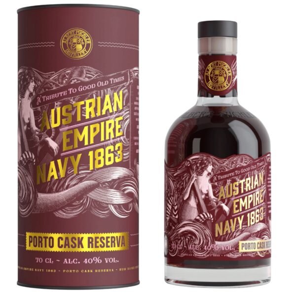 Austrian Empire Navy Reserva 1863 Porto Cask (Rum-Basis) 40% 0,7l