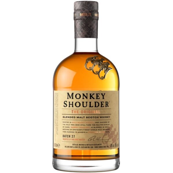 Monkey Shoulder Blended Malt Whisky 40% 0,7l