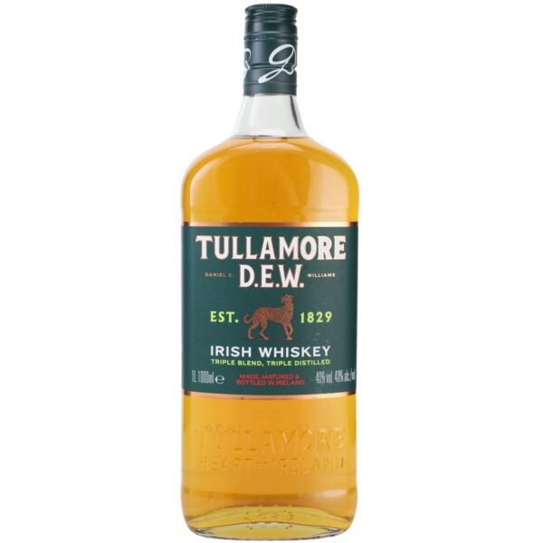 Tullamore Dew Irish Whiskey 40% 1l