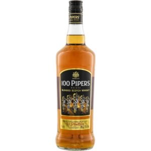 Seagrams 100 Pipers Deluxe Scotch Whisky 40% 1l