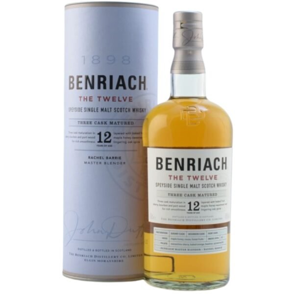 BenRiach The Twelve Speyside Single Malt Scotch Whisky 46% 0,7l