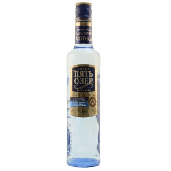 FIVE LAKES Premium Vodka 40% 0,5l