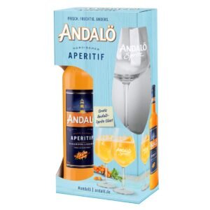 Andalö Original Sanddorn Likör + Glas 15% 0,7l