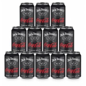 Jack Daniels Tennessee Whiskey & Cola Ready to Drink 12x 10% 3,96l