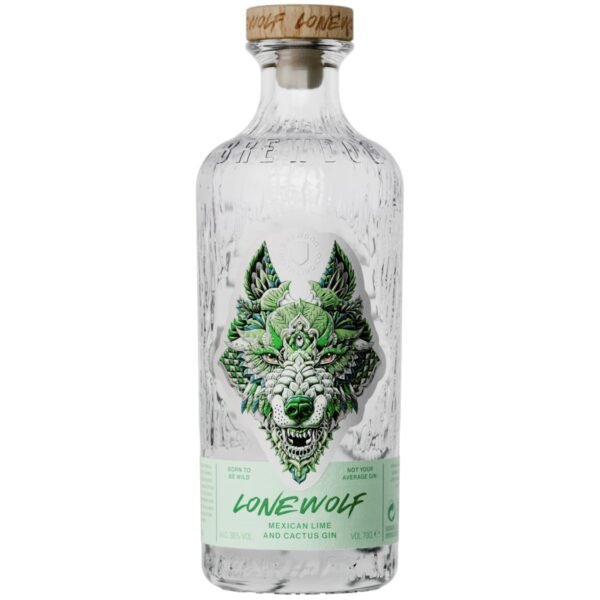 LoneWolf Mexican Lime Gin 38% 0,7l